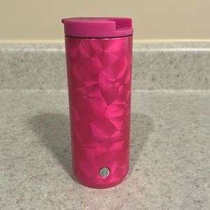 Starbucks pink hot 12 oz cup